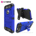 PC TPU Case 3 in 1 Powerful Hard Heavy Holster combo Case Mobile Cell Armor Phone Case For IPhone 7 7 plus